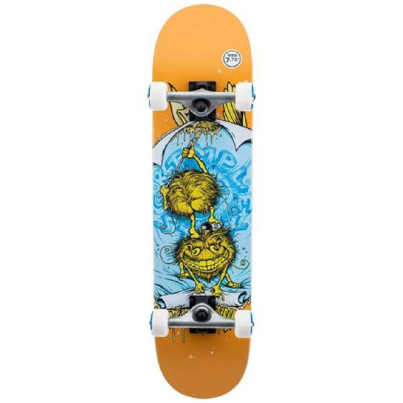 Antihero Grimple Glue in Orange 7.75″ Complete Skateboard Complete