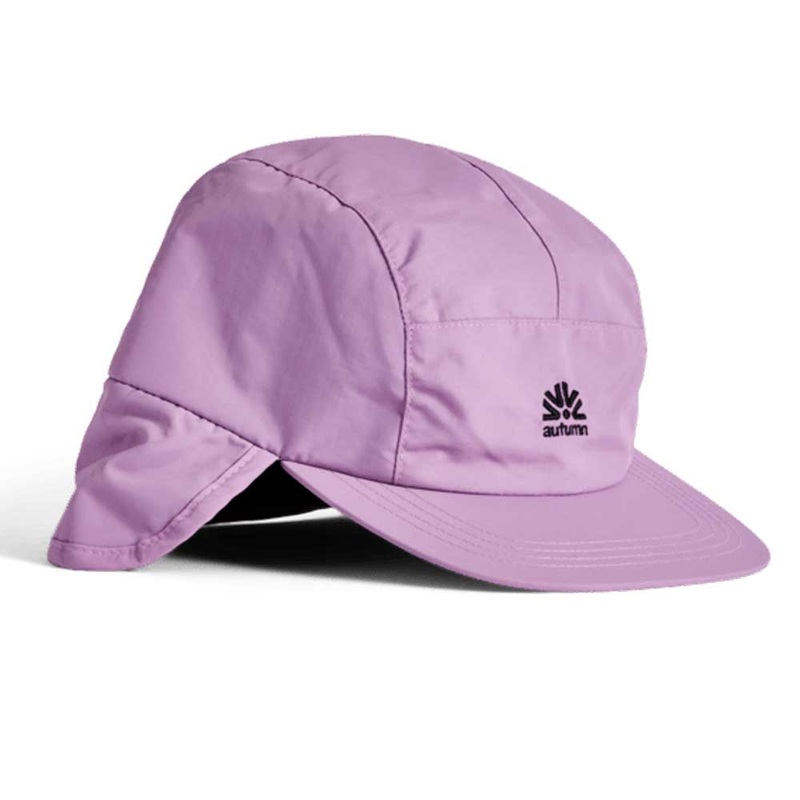 Autumn 5 Panel DWR Flap Cap 2025 Light Purple