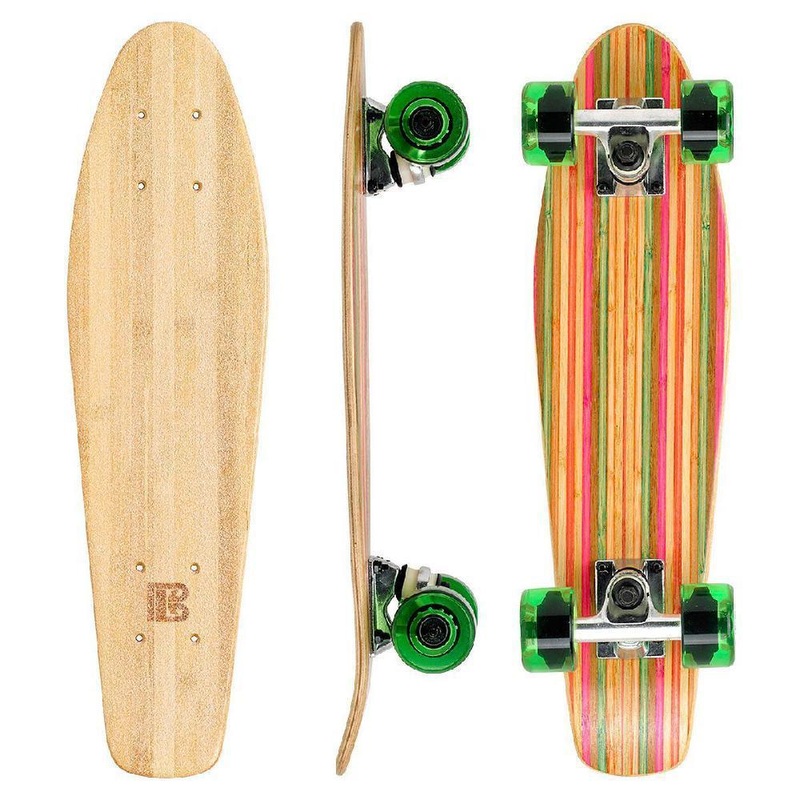 Bamboo Colorful 22.5″ Mini Cruiser Deck Only