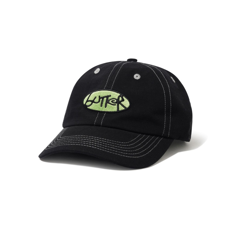 Butter Goods Absell 6 Panel Cap Black