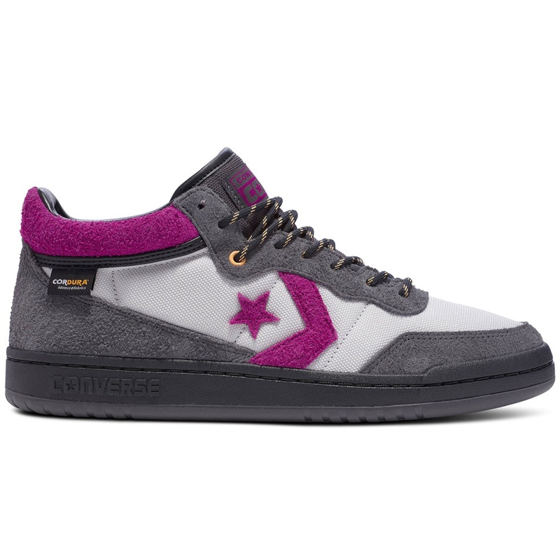 Converse Fastbreak Pro Mid Cordura Shoes Dark Matter/ Barely Grey 8