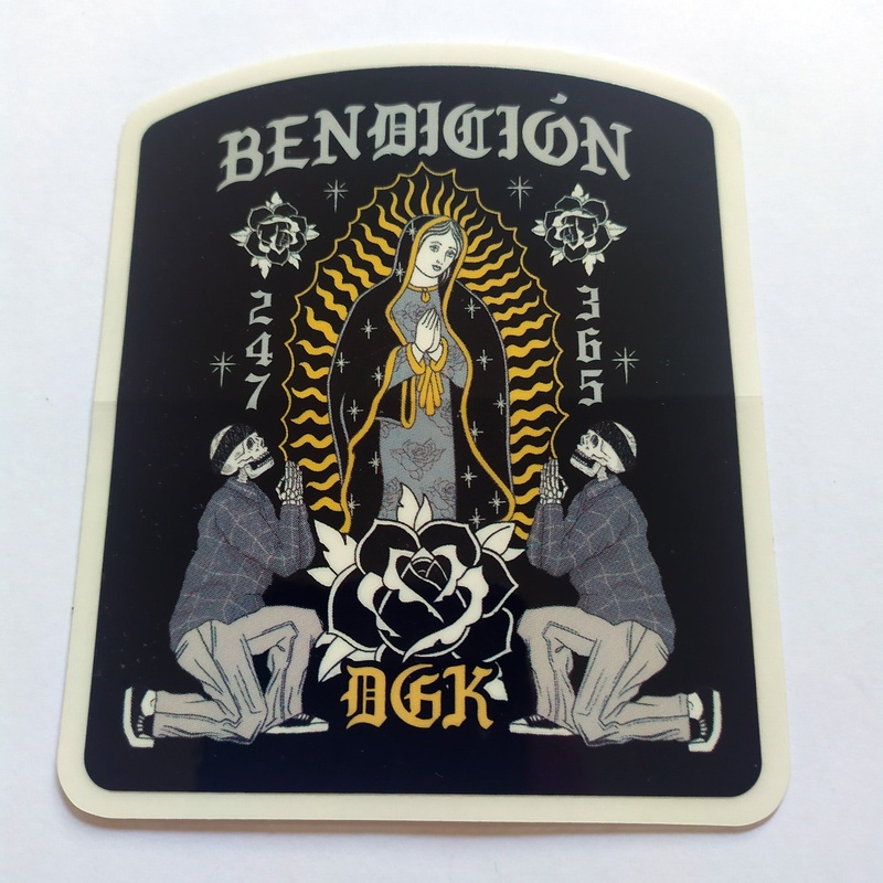 DGK “Bendicion” Skateboard Sticker