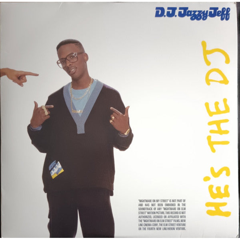 DJ Jazzy Jeff & The Fresh Prince  He’s The DJ, I’m The Rapper 2xLP Vinyl LP Record