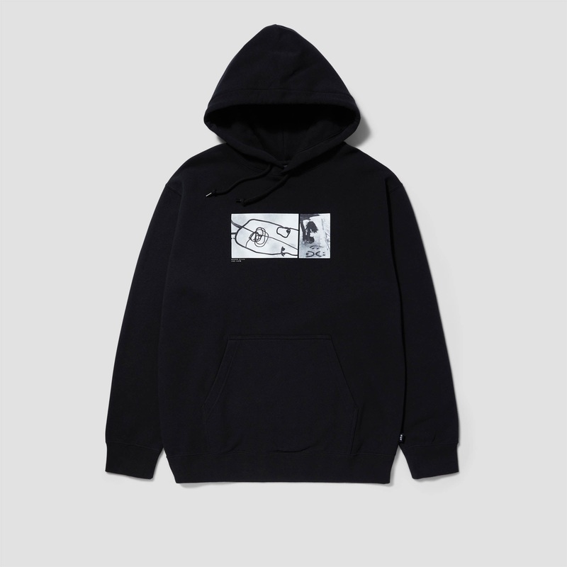 HUF Mason Photo Hood Black Small