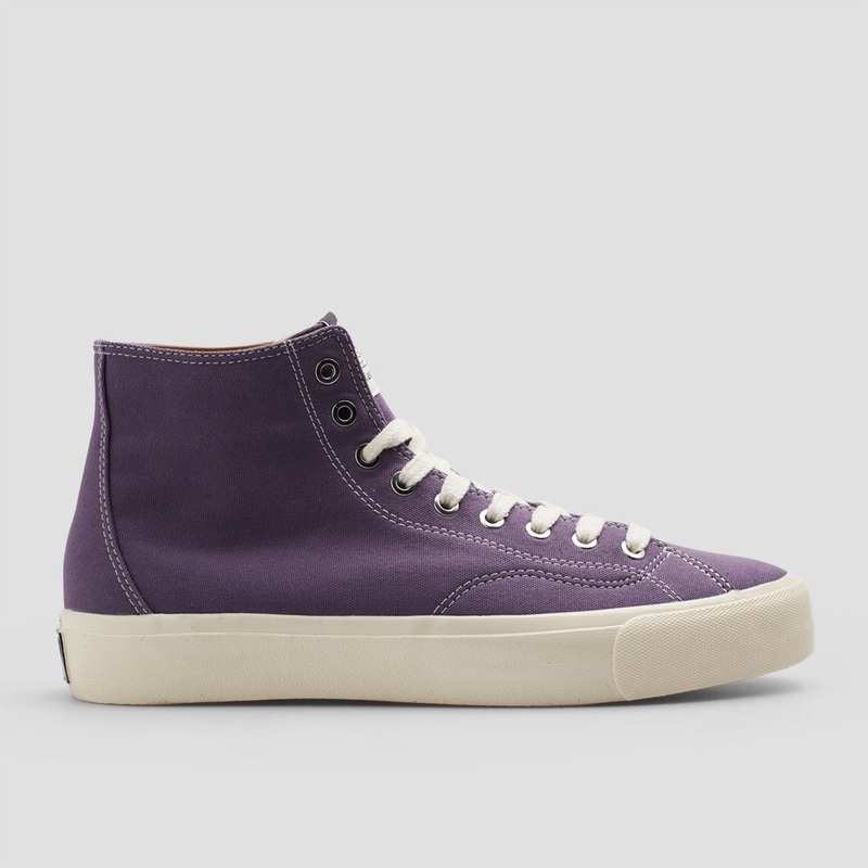 Last Resort AB VM003 HI Canvas Skate Shoes Purple Haze / White UK3
