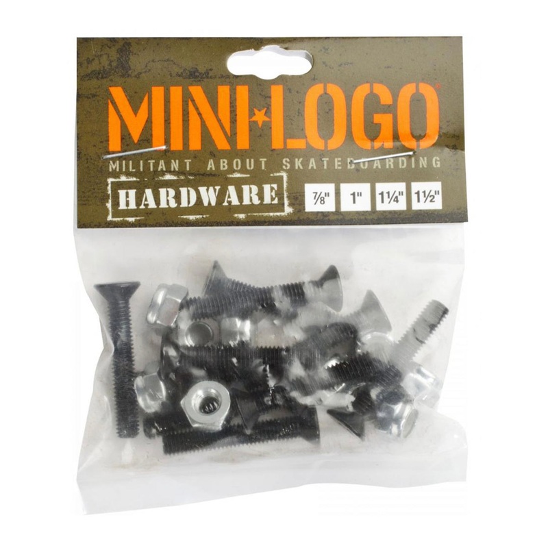 Mini Logo Phillips Bolts – 1.5”