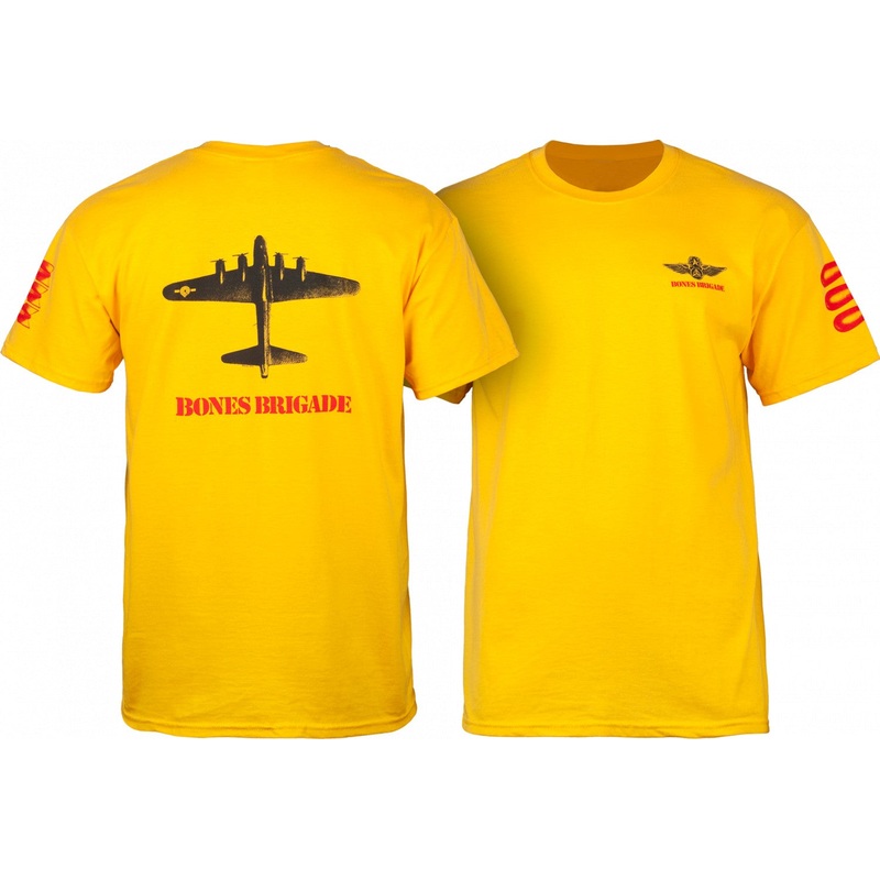 Powell Peralta Bones Brigade Bomber T-shirt Small Military Green