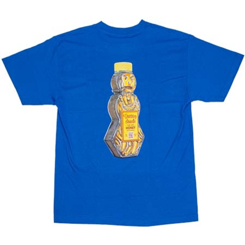 Quartersnacks Honeyman T Shirt Royal Large