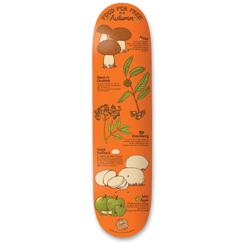 The Drawing Boards – 8.5″ – Food for Free – Autumn Deck