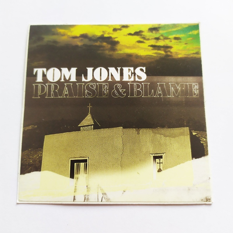 Tom Jones – Praise & Blame Music Sticker