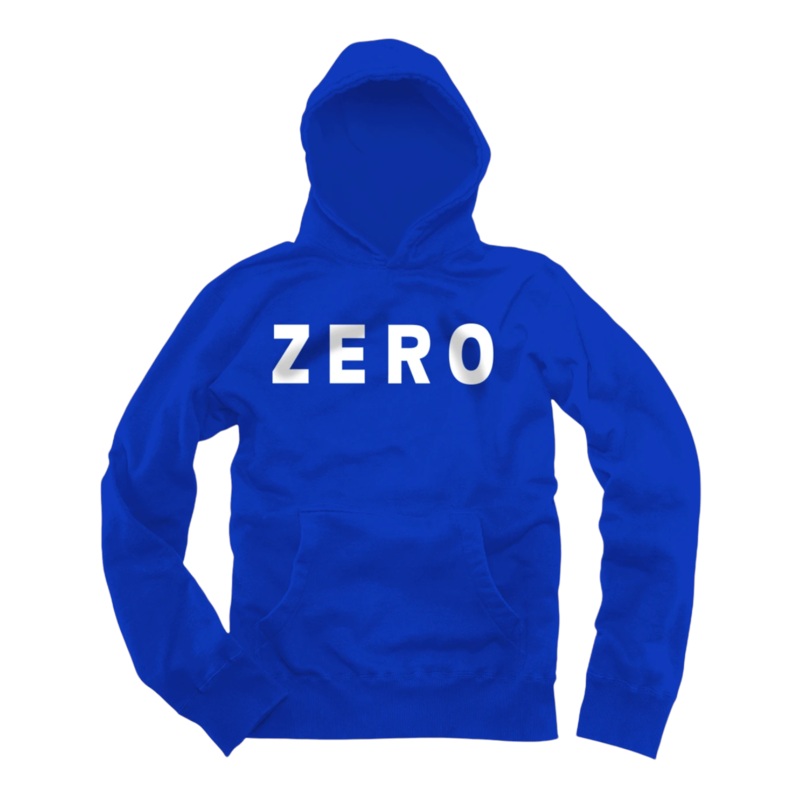 ZERO ARMY PULLOVER HOODY BLUE S