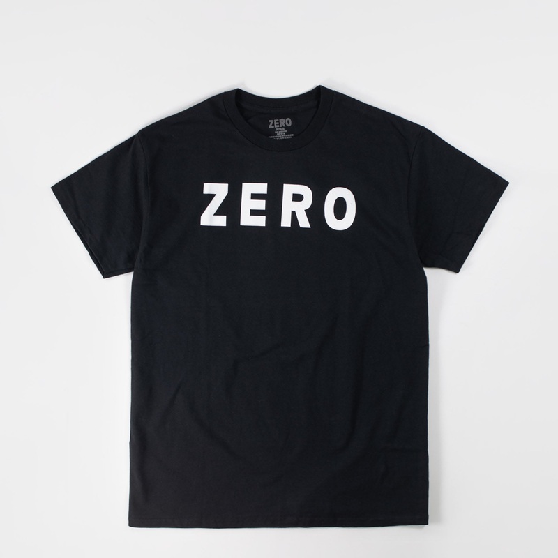 Zero Army T-shirt – Black/White S