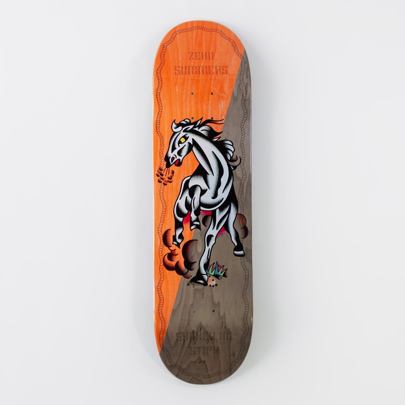 Zero x Nik Stipo 8.375″ Gabriel Summers Skateboard Deck – Orange 8.375″