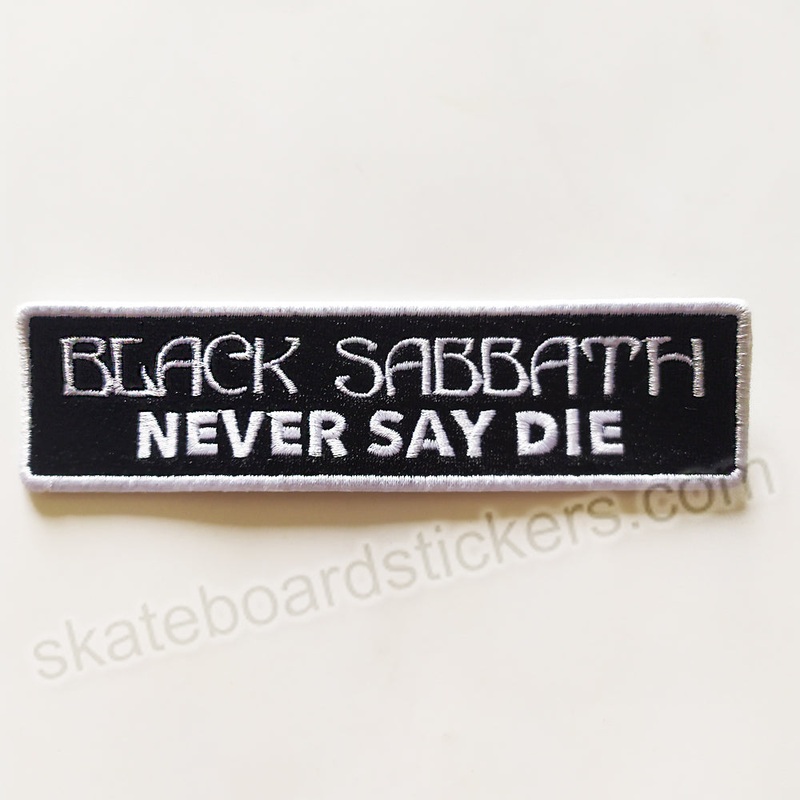 Black Sabbath X Lakai Skateboard Patch