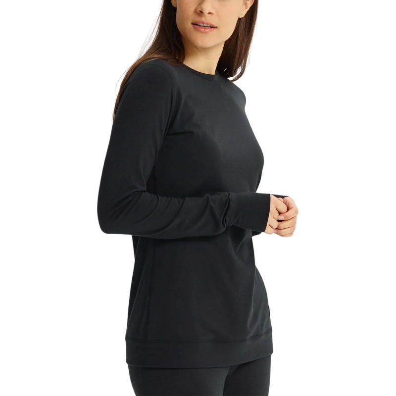 Burton Women’s Midweight Base Layer Crew True Black MD