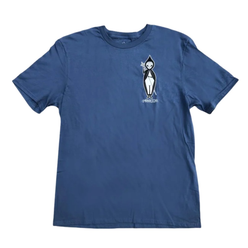 DARKROOM OMEN TEE ASPHALT BLUE S