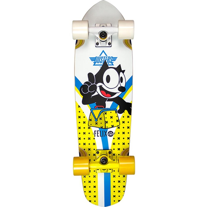 Dusters Flashback Felix 28″ Cruiser Longboard Complete