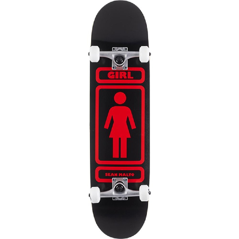 Girl Malto 93 Til Black and Red 8.0″ Skateboard Complete