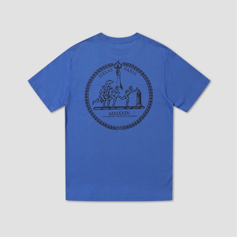 Helas Derniers T-Shirt Blue X-Small