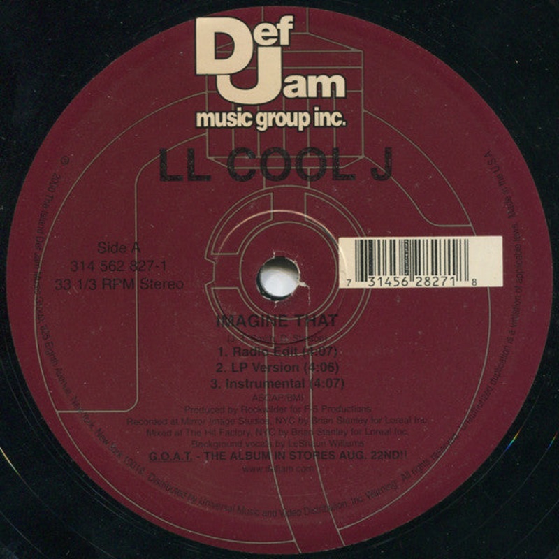 LL Cool J  Imagine That Vinyl LP Record