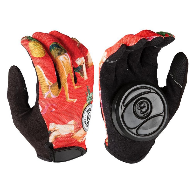 Longboard Downhill Red Sliding Gloves XS