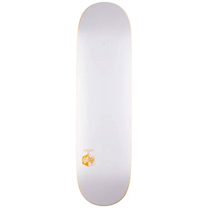 MINI LOGO CHEVRON DETONATOR SHAPE SKATEBOARD DECK 7.75 Natural