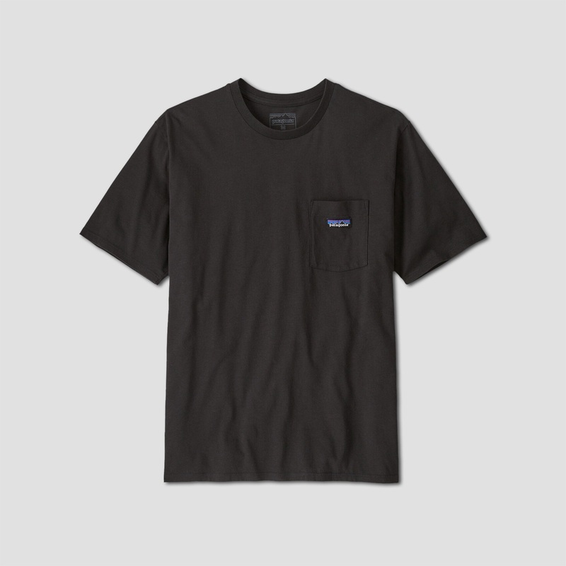 Patagonia Daily Pocket T-Shirt Black Small