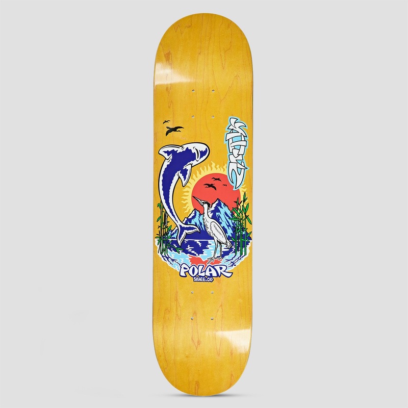 Polar 8.5 Shin Sanbongi Mt. Fuji Skateboard Deck