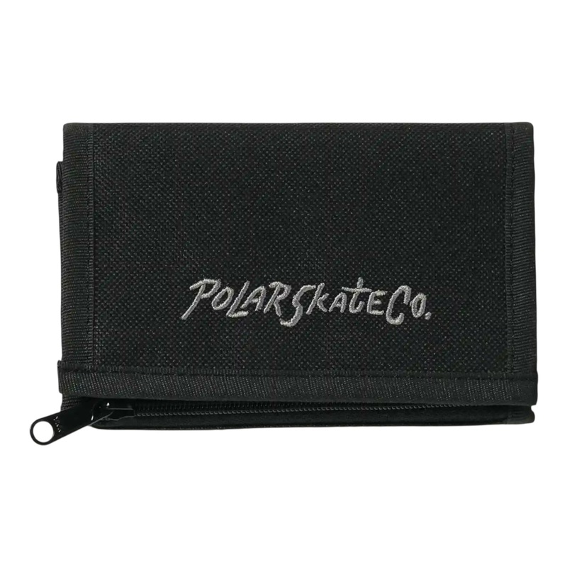 POLAR SKATE CO. KEY WALLET SURF LOGO BLACK OS