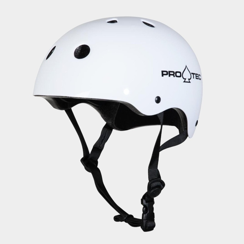 Pro-Tec Helmet Classic Certified – Gloss White Adult XS