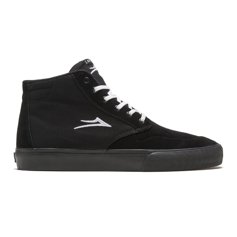 Riley 3 High Suede (Black/Black) 8