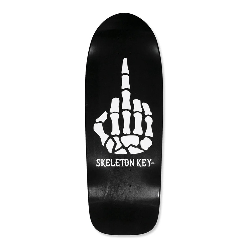 Skeleton Key With All Due Respect 10.76″ Skateboard Deck 10.76″ WB 16.0″