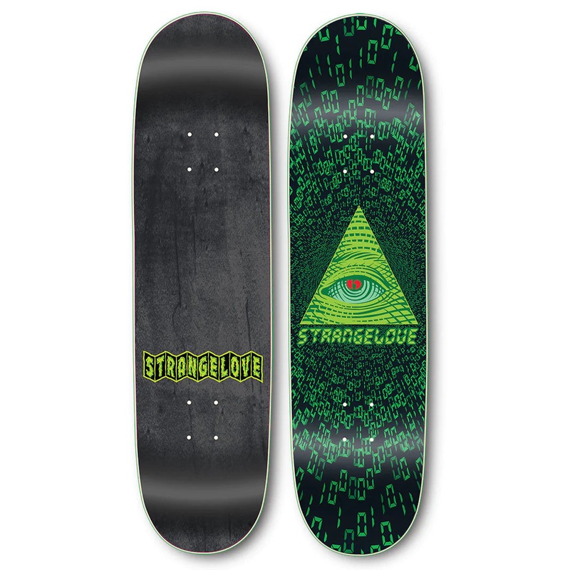 Todd Bratrud / All Seeing Eye / 8.25 Deck StrangeLove Skateboards Todd Bratrud / All Seeing Eye Deck/ 8.25 8.25
