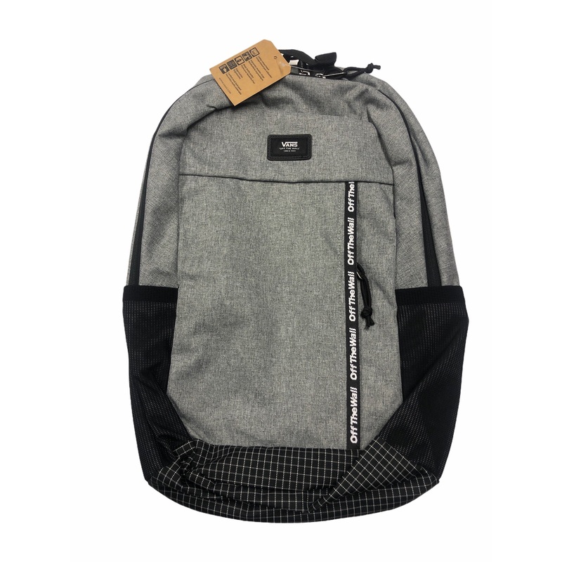VANS BACKPACK GREY/BLACK