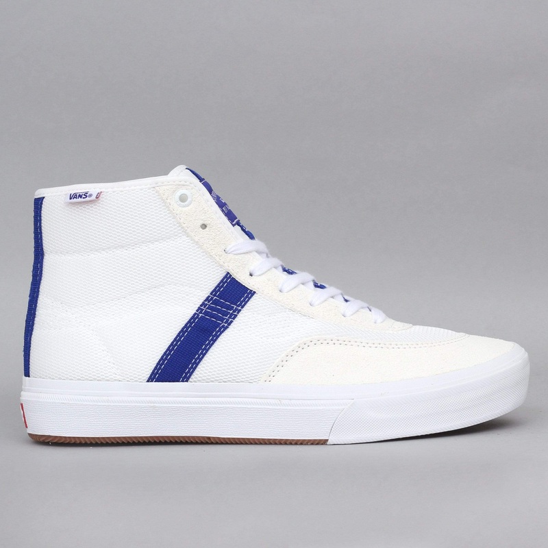 Vans Crockett High Pro Shoes (Quasi) True White / Surf The Web UK7