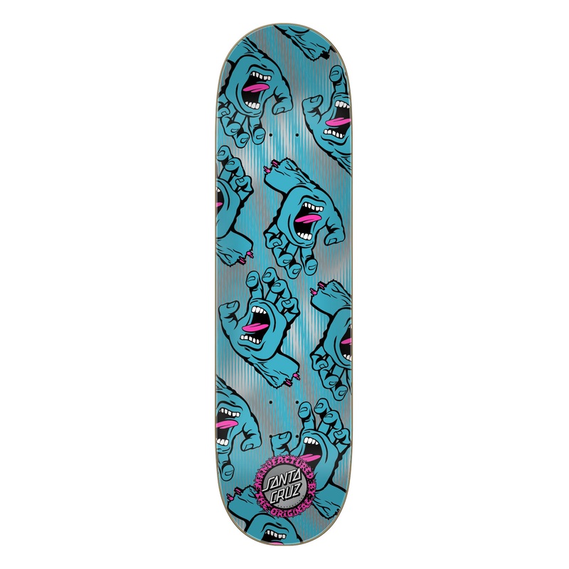 8.25in Hands All Over Santa Cruz Birch Skateboard Deck No Color 8.25in x 31.80in