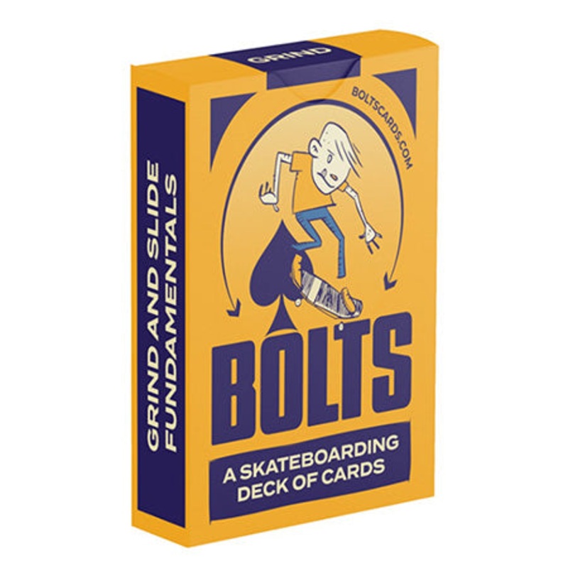 Bolts Grind Deck of Cards Gold One size fits all
