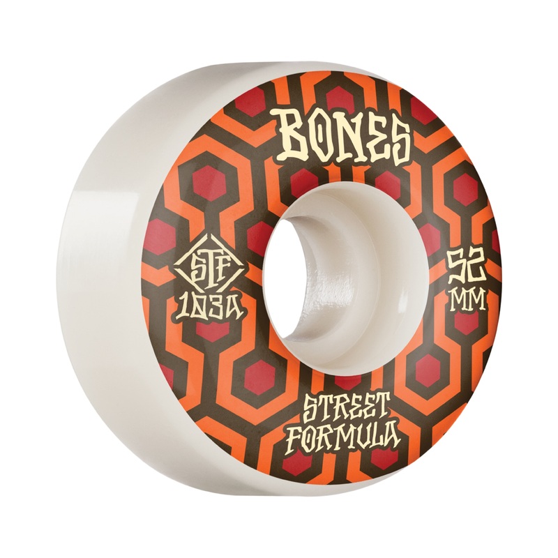 Bones STF V1 Retros 52mm 103a Skateboard Wheels 52mm Duro 103a Classic