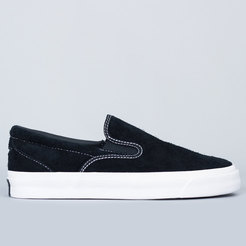 Converse One Star CC Slip Shoes Black / Black / White UK6
