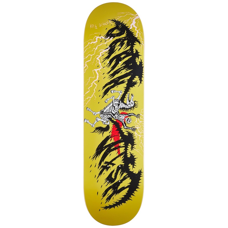 Deathwish Jamie Foy Twin Tail Exorcism Failed Skateboard Deck 8.5″