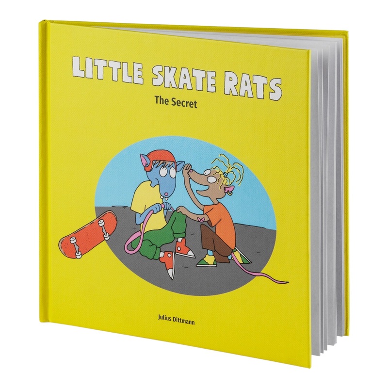 Hardcover Book Little Skate Rats – The Secret OS