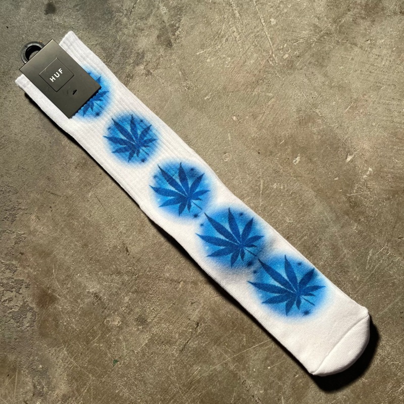 HUF – Airbrush Digital Plantlife Sock – Blue
