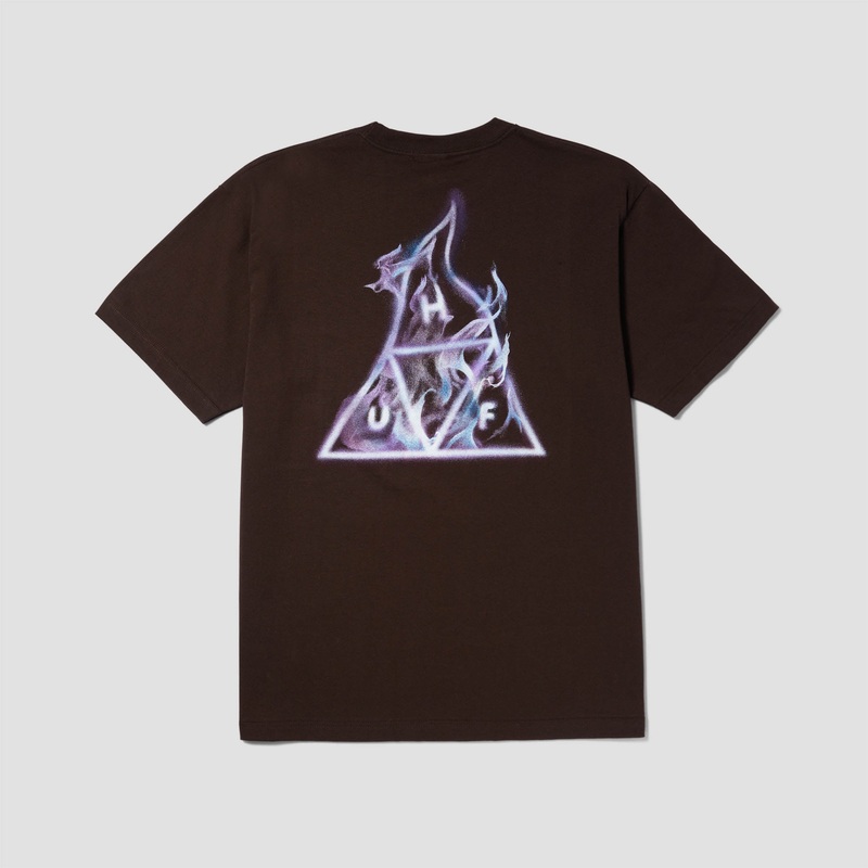 HUF Hot Spot T-Shirt Espresso Small
