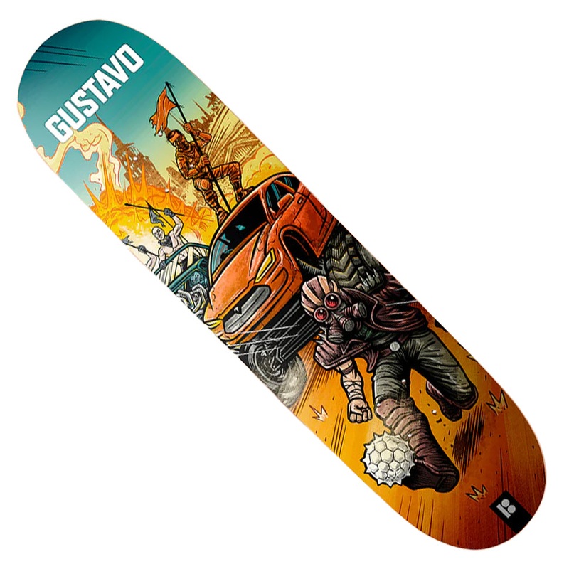 Plan B Felipe Gustavo Supercharged Deck Multicolor 8 x 31.33 WB:13.9