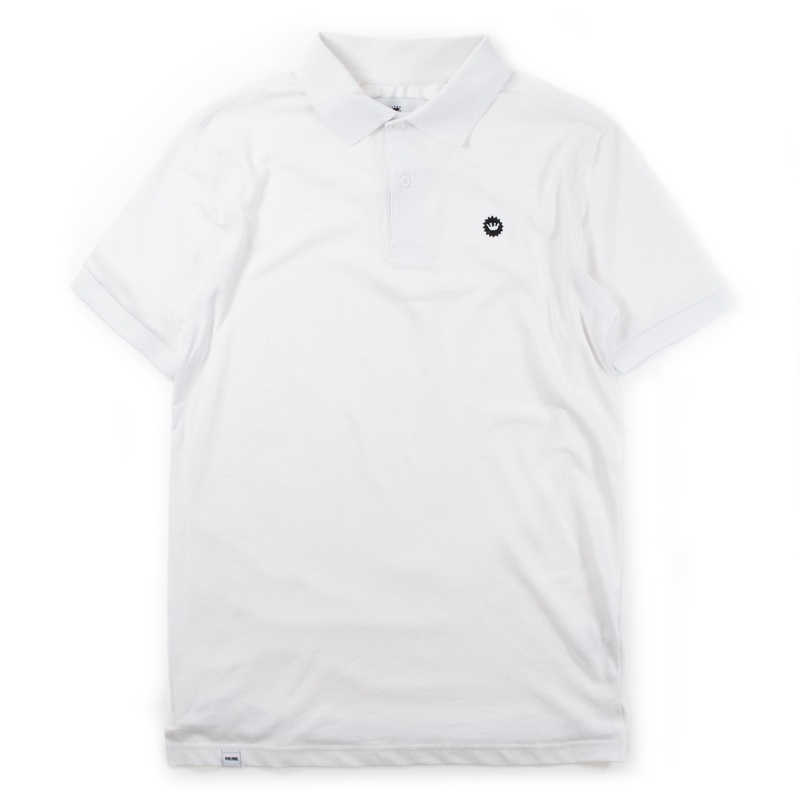 Prime Delux – Icon 2 Stretch Piqu Polo Shirt – White S