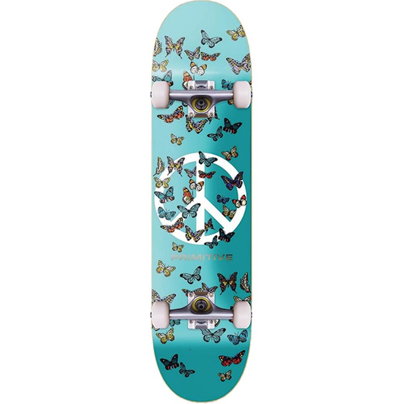 Primitive Codes Teal 7.75″ Complete Skateboard Complete