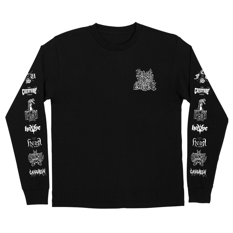 Resurrection XX Mens Creature Longsleeve T-Shirt Black S