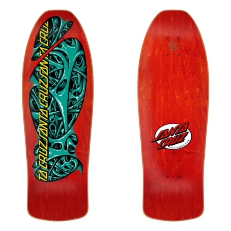 Santa Cruz Opps Mucus Reissue Skateboard Deck 10.32″ Deck Only 10.07