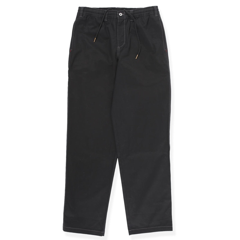 Theories Stamp Lounge Black Contrast Grey Stitch Pants Black/ Grey Contrast Stitch Small