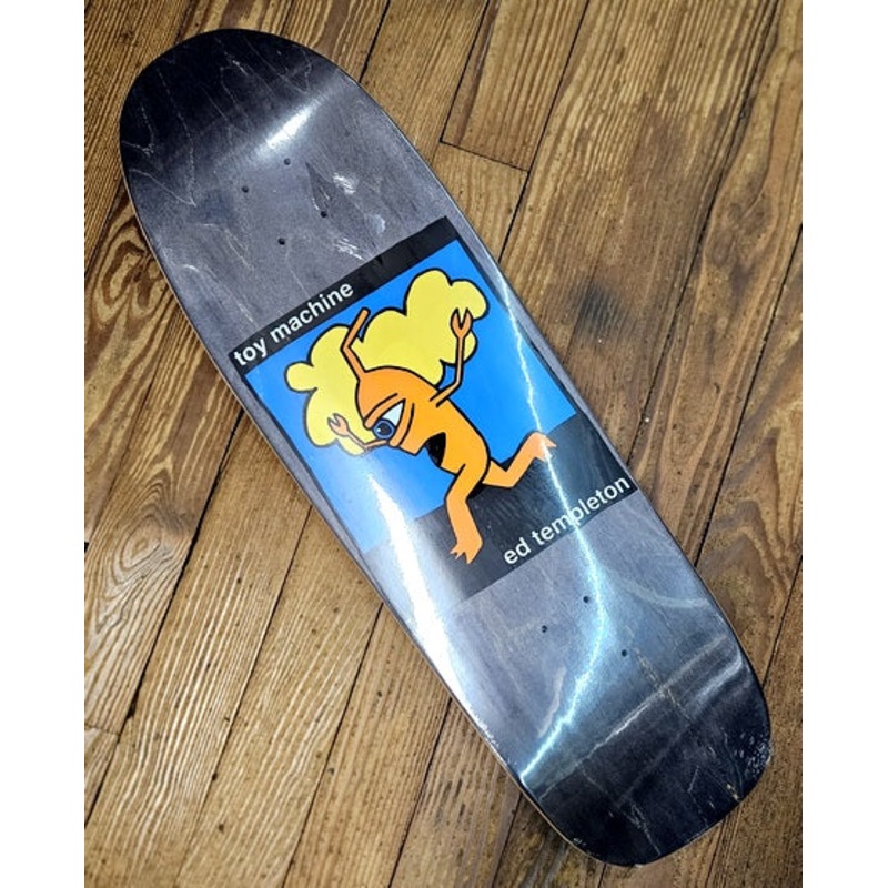 TOY MACHINE ED TEMPLETON EARLY SECT SHAPED DECK 9.50 9.50″ x 32.25″